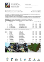 Prix courant pour couronnes et palmes 2025